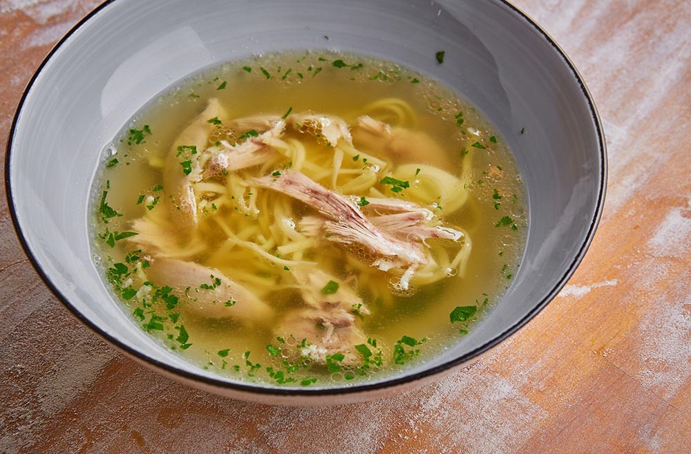 Куриная лапша